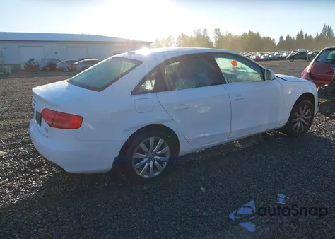 2009 Audi A4 2.0T Premium z USA, uszkodzony, nr VIN WAUSF78K99N037566